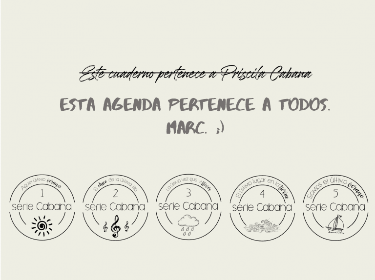 Libreta Cabana con sellos - Susanna Herrero